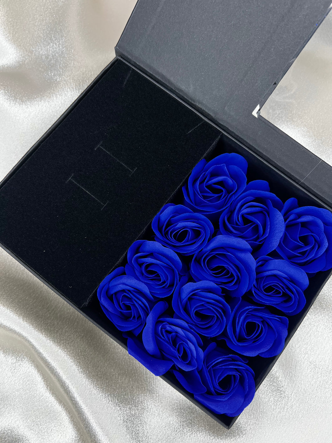 Blue Rose Jewelry Box