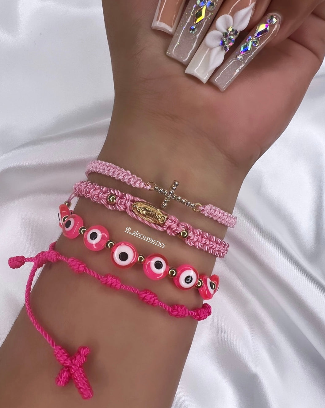 Pink Bracelet Set