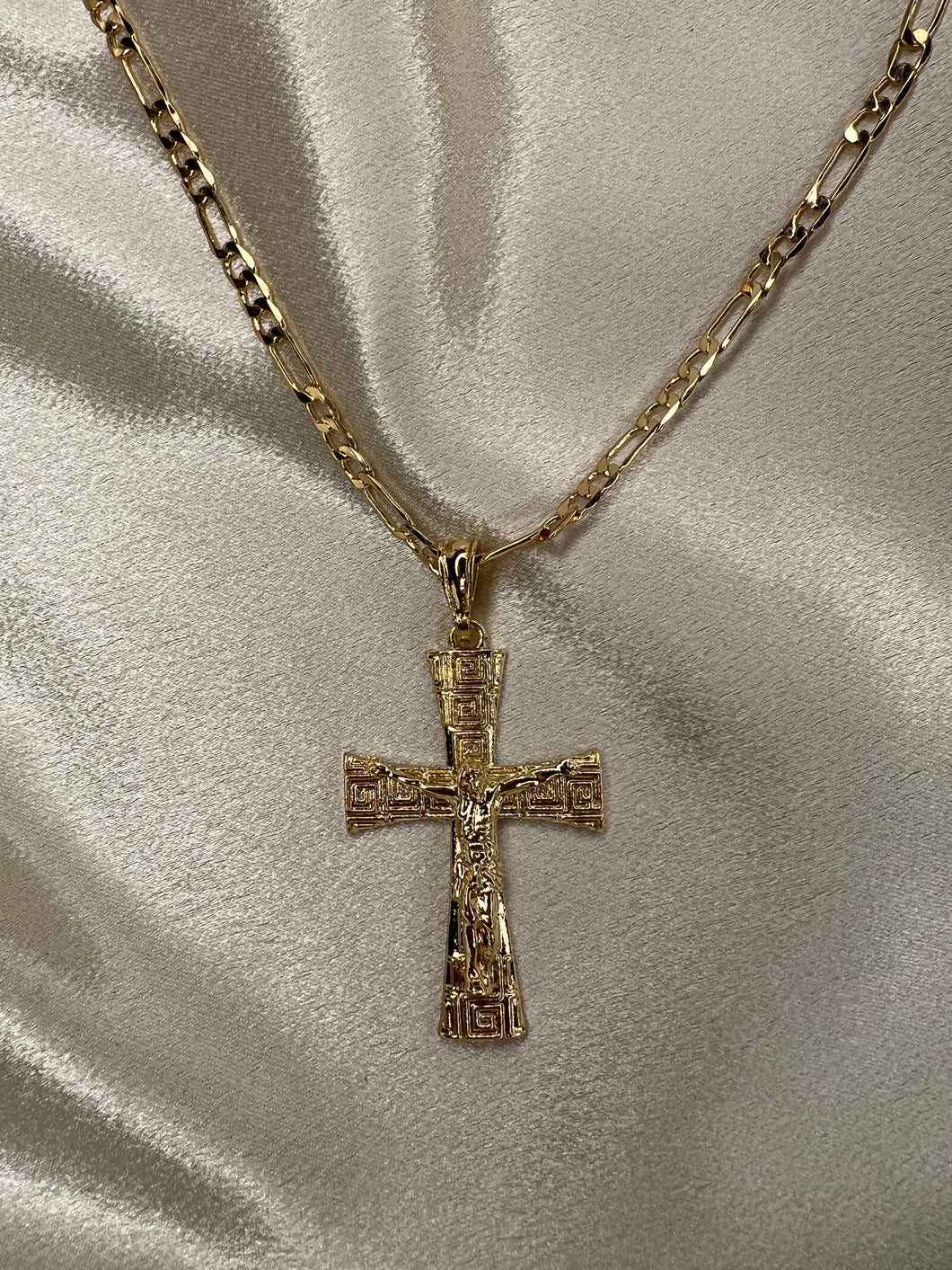 Jesús Cross Necklace