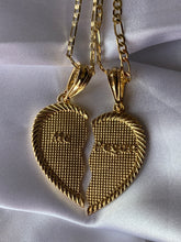 Load image into Gallery viewer, El Tóxico &amp; La Tóxica Heart Necklace
