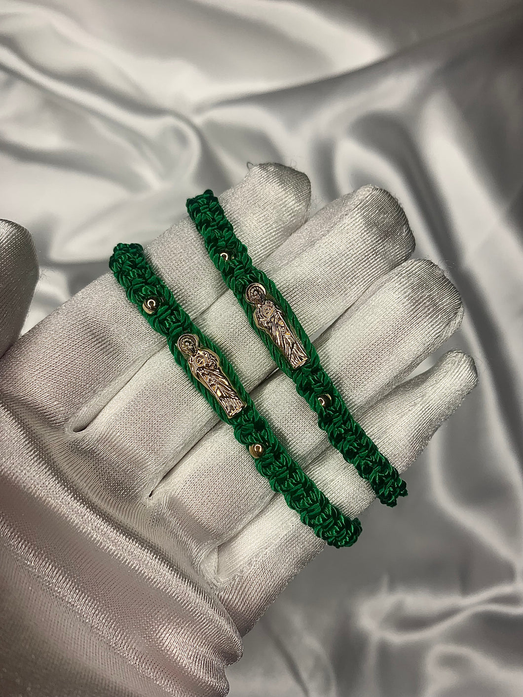 Basic San Judas Bracelet (Green)